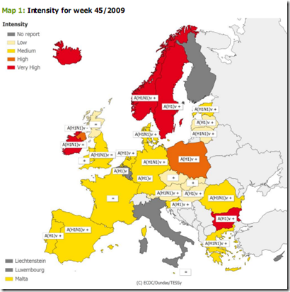 Avian Flu Diary: ECDC Surveillance Report Week 45